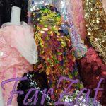 Material textil cu paiete mari - imagine 2