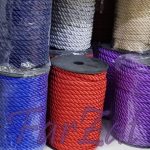 Snur colorat rasucit - 8 mm - imagine 2