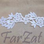 Aplicatie textila cu flori - Cod 20 - imagine 3