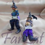 Figurine decorative Halloween - Model vrajitoare