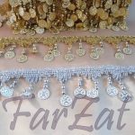 Terminatie textila cu banuti - Cod 217