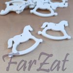 Figurine lemn - Model calut - imagine 3