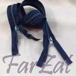 Fermoare cu doi cursori - 70 cm