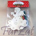 Figurine lemn decor Craciun pentru pictat - imagine 3