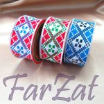 Banda ornamentala cu motive traditionale - 4 cm