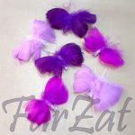 Fluturasi decorativi din pene - Cod 79 - imagine 2