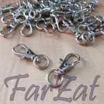 Carabina argintie - 2 cm