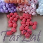 Oua polistiren colorate