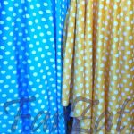 Catifea elastica cu buline - imagine 3