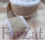 Banda iuta cu dantela - Cod 17 - imagine 2