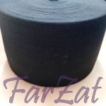 Elastic lat 10 cm alb, negru - 25 metri - imagine 3