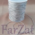 Ata elastica 1 mm - auriu, argintiu - imagine 3