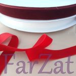 Panglica din catifea la rola 50 yards - 2,5 cm