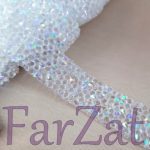 Aplicatie termoadeziva cu strasuri 1,5 cm - Cod 141 - imagine 9