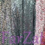 Material tiul cu paiete in degrade - imagine 3