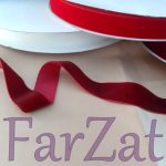 Panglica din catifea la rola 50 yards - 2,5 cm - imagine 3