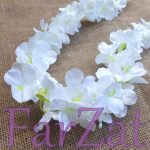 Ghirlanda artificiala cu flori - Cod 69 - imagine 6