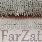 Aplicatie textila aurie 3 cm - Cod 261