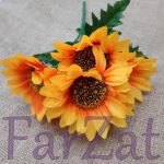 Buchet floarea soarelui artificiala - imagine 4