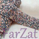 Aplicatie termoadeziva cu strasuri 3 cm - Cod 148 - imagine 7