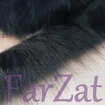 Banda blanita artificiala cu fir lung - 4 cm - imagine 3