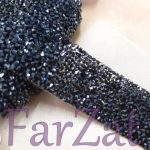 Aplicatie termoadeziva cu strasuri 3 cm - Cod 148 - imagine 8