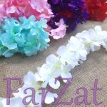 Ghirlanda artificiala cu flori - Cod 69 - imagine 2