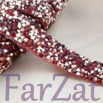 Aplicatie termoadeziva cu strasuri 1,5 cm - Cod 141 - imagine 6