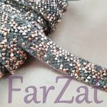 Aplicatie termoadeziva cu strasuri 1,5 cm - Cod 141 - imagine 7