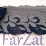 Dantela brodata pe tiul 10 cm - Cod 149 - imagine 3