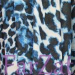Material textil voal - Model animal print - imagine 2