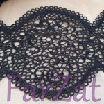 Broderie neagra 10 cm - Cod 12 - imagine 3