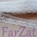 Aplicatie din dantela cod 145 - Ivoire - imagine 3