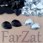 Pietre de cusut lacrima de 11×18 mm cod 103 - imagine 2