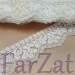 Dantela brodata cod 143 - 5 cm - imagine 3