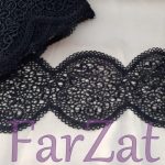 Broderie neagra 10 cm - Cod 12