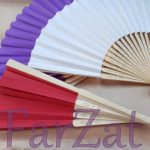 Evantai din hartie si lemn - imagine 3