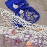 Plasa decorativa cu scoici - imagine 2