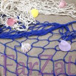 Plasa decorativa cu scoici
