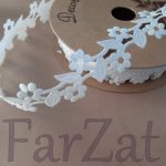 Panglica ornamentala cu flori - Cod 37 - imagine 2