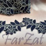 Aplicatie textila cu flori - Cod 3 - imagine 2