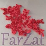 Aplicatie brodata individuala cod 11 - 12 x 18 cm - imagine 7