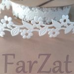 Panglica ornamentala cu flori - Cod 37