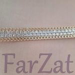 Aplicatie termoadeziva cu strasuri si lant 1,5 cm - cod 182 - imagine 3