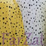 Jerse bumbac cu stelute - la metru - imagine 2