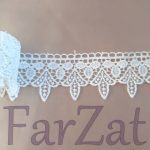 Aplicatie dantela brodata 4,5 cm - Cod 194 - imagine 4