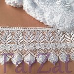 Aplicatie dantela brodata 10 cm - Cod 188 - imagine 2