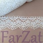 Aplicatie dantela brodata 4 cm - Cod 193