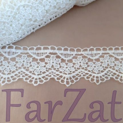 Aplicatie dantela brodata 4 cm - Cod 193