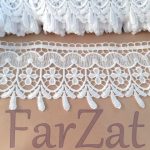 Aplicatie din dantela brodata 9 cm - Cod 189